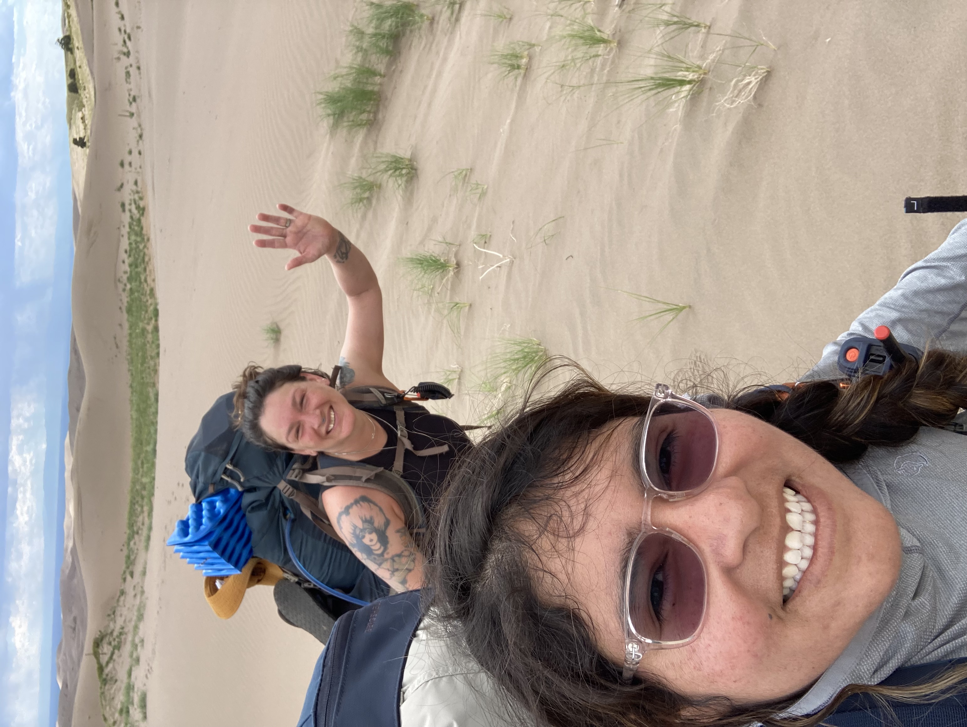 Team on the Great Sand Dunes